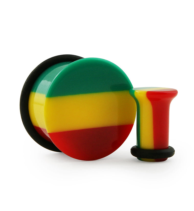 Single Flare Rasta Plugs