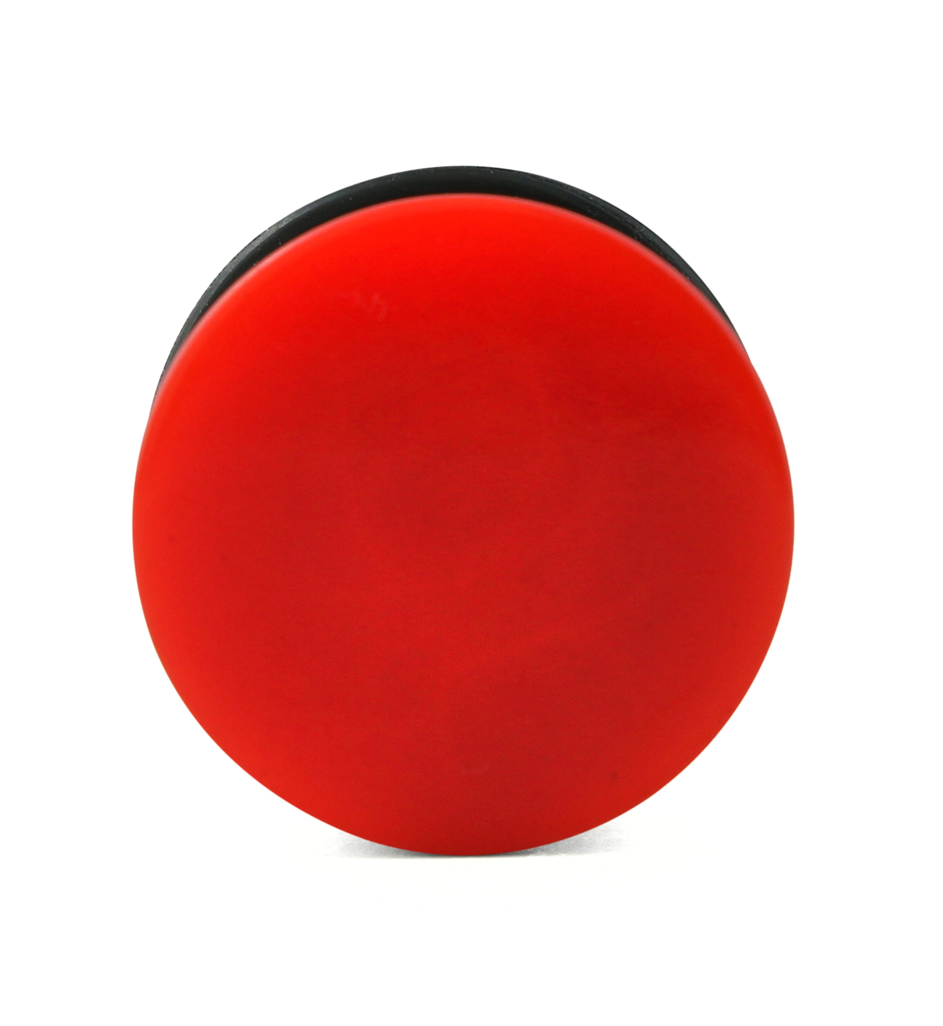 Red Single Flare Acrylic Plugs