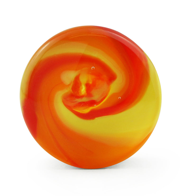 Cano Red & Yellow Glass Plugs