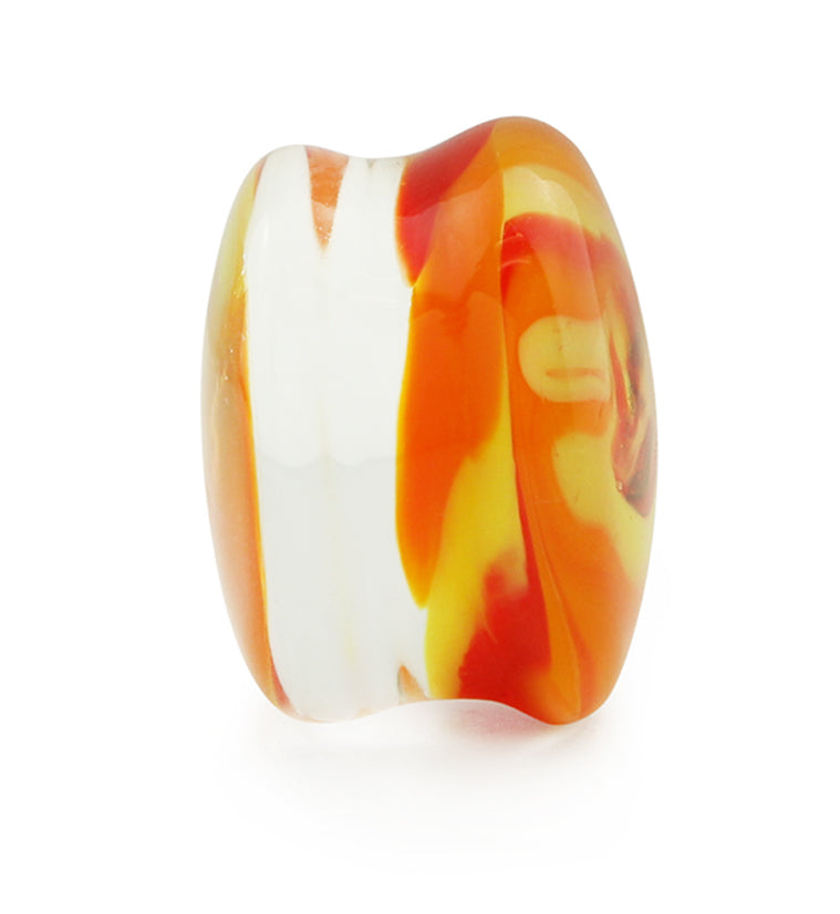 Cano Red & Yellow Glass Plugs