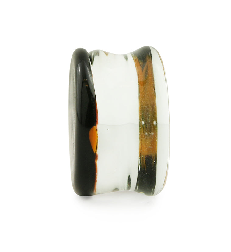 Reef Orange Glass Plugs