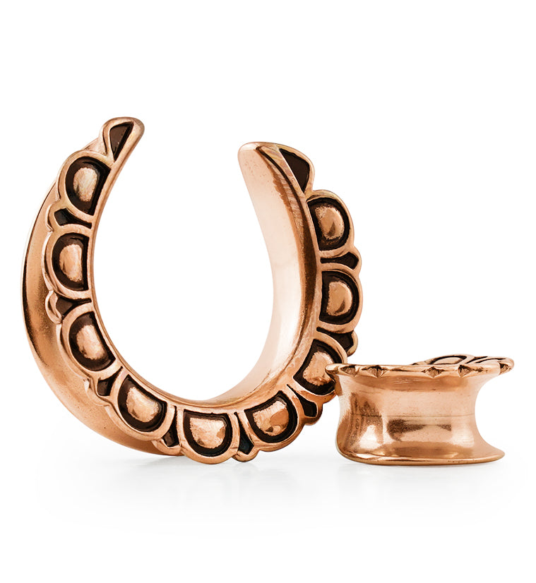 Rose Gold PVD Petal Saddles