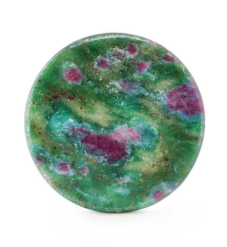 Ruby In Fuchsite Stone Plugs