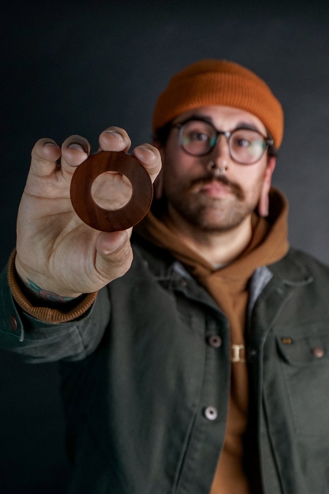 Saba Wood Concave Tunnels