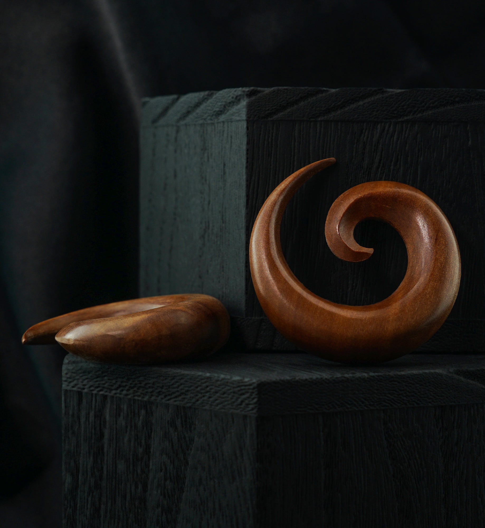 Saba Wooden Spirals