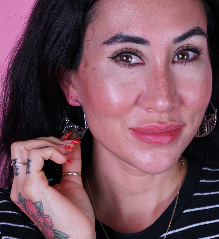 Silver Limit Titanium Hangers - Earrings