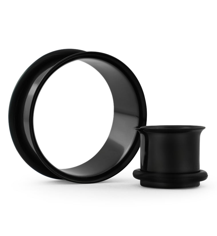 Single Flare Black Steel Tunnels