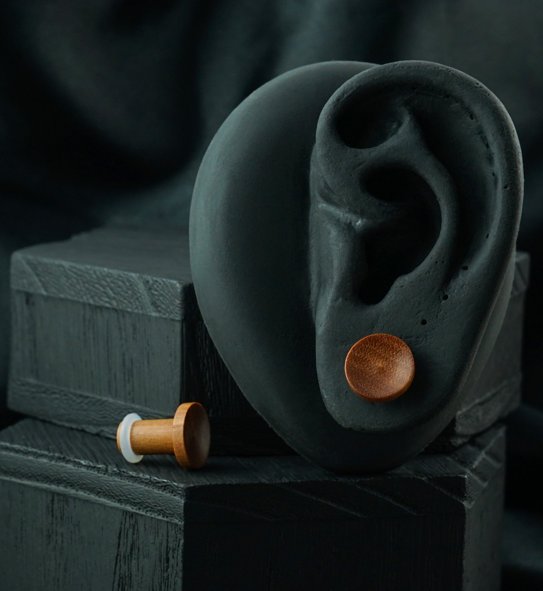 Single Flare Saba Wood Plugs