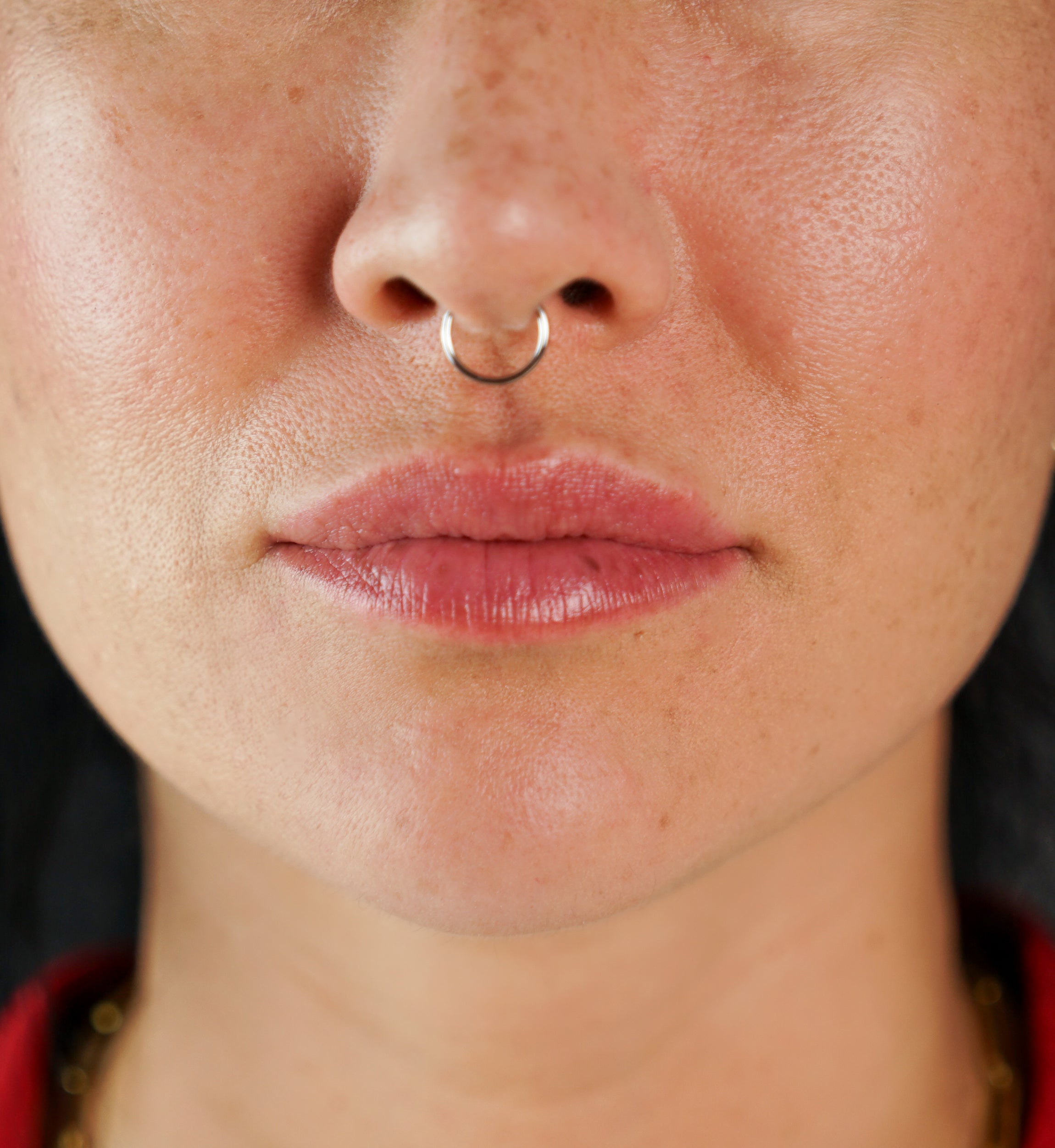 Single Hoop Stainless Steel Fake Septum Ring