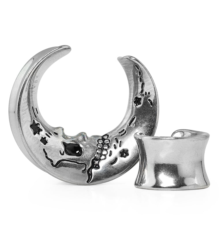 Skeleton Crescent Stainless Steel Saddles