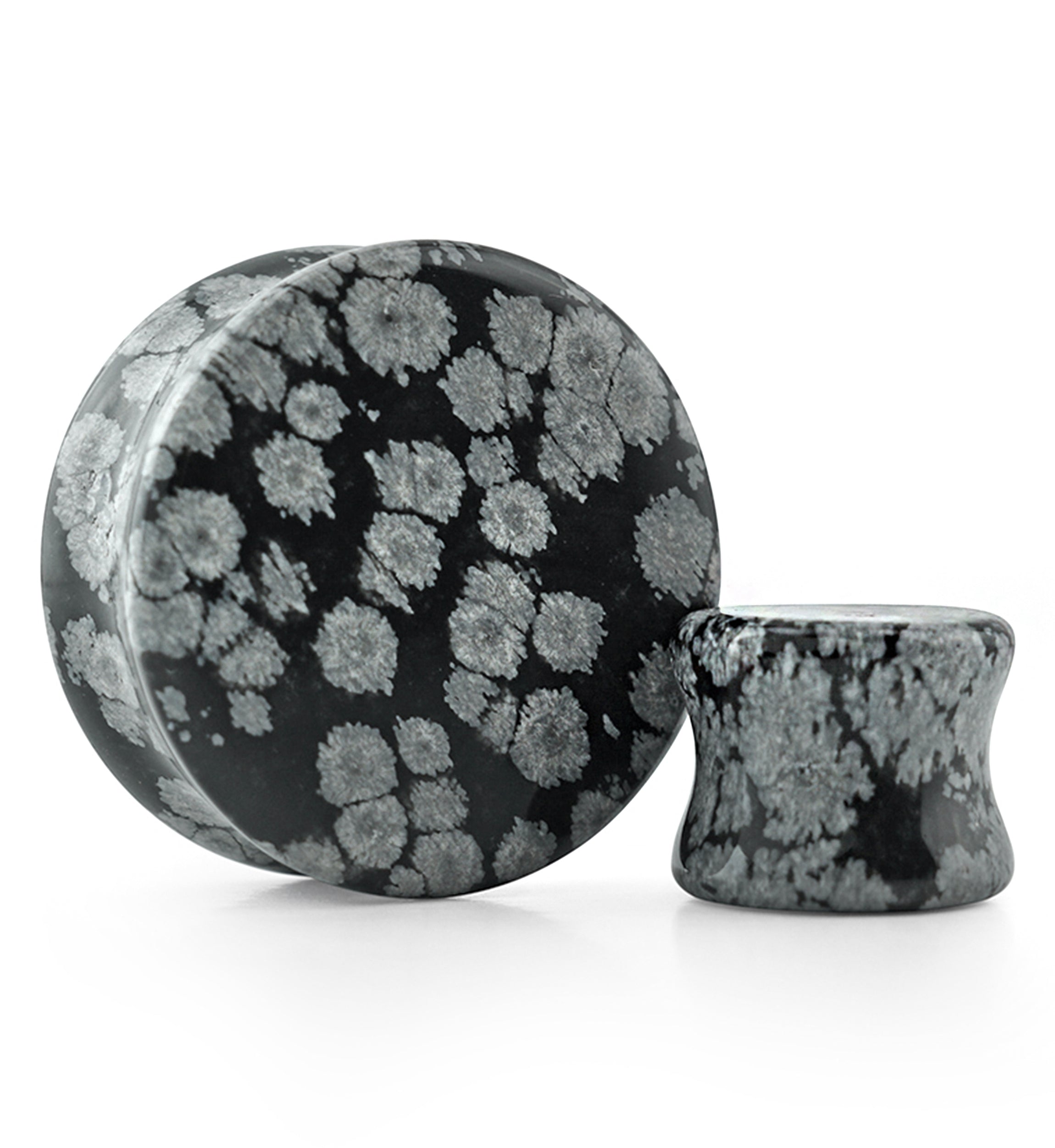 Snowflake Obsidian Stone Plugs