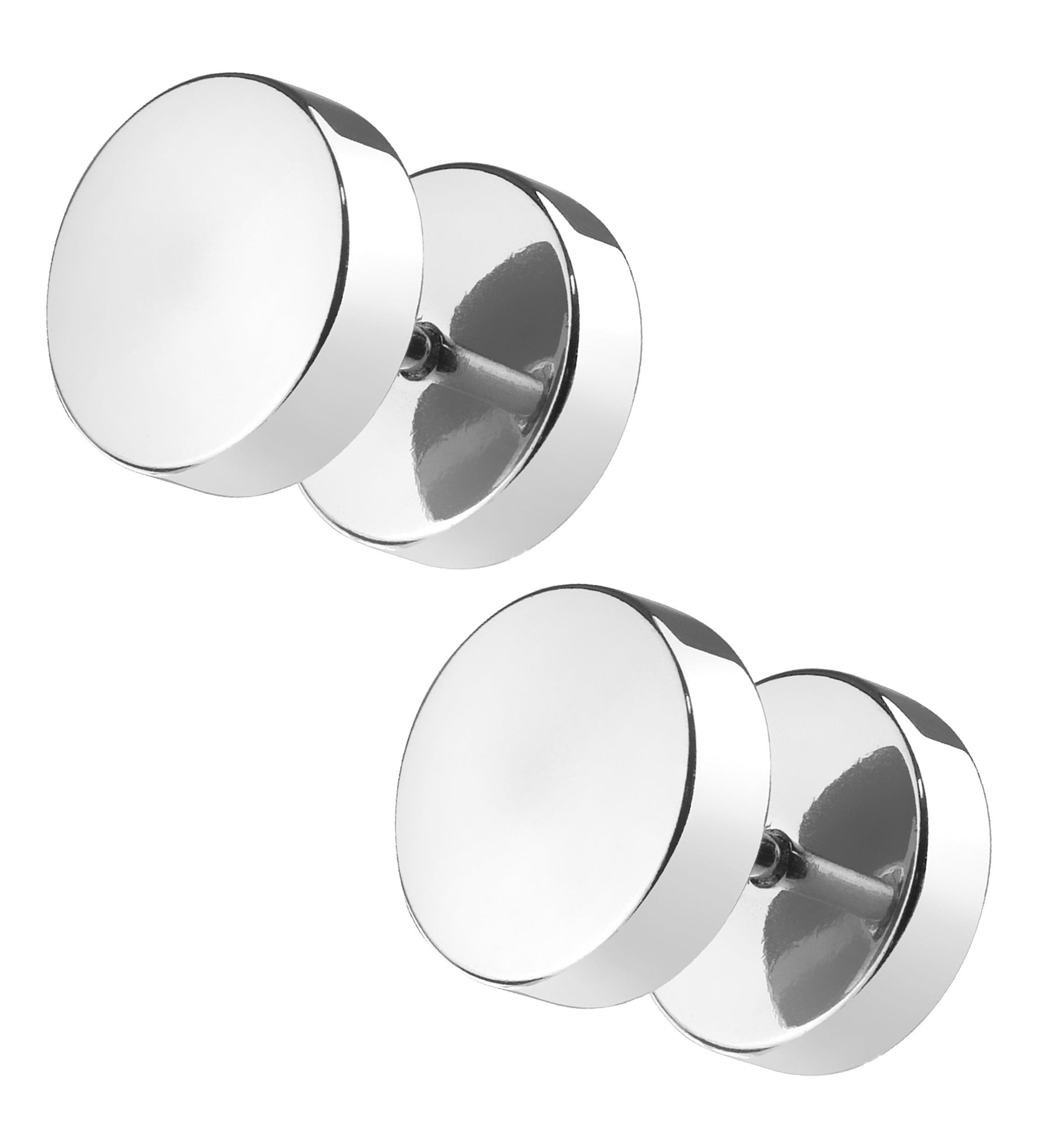 Solid Stainless Steel Fake Plugs