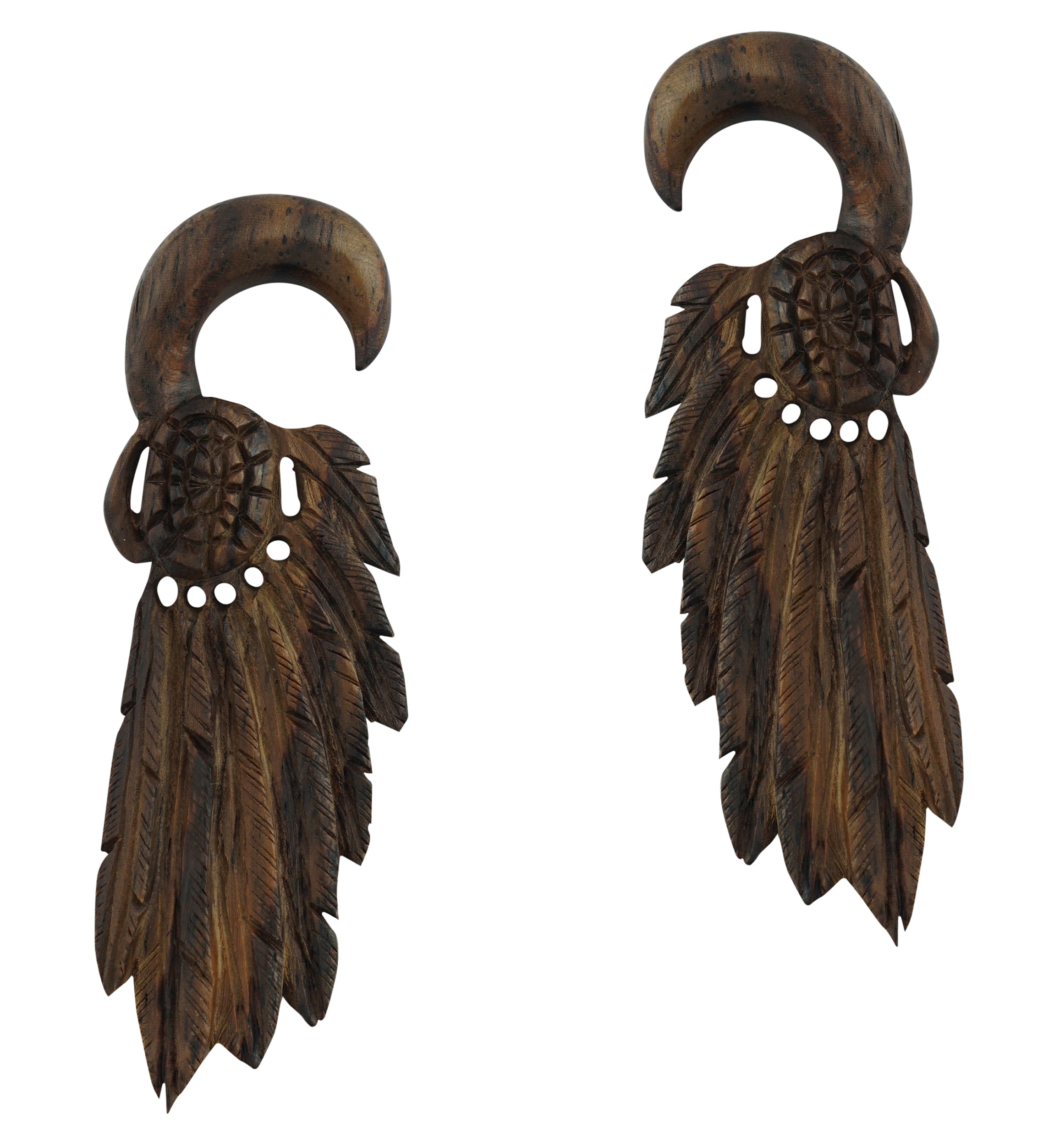 Sono Wood Dreamcatcher Hanger Plugs