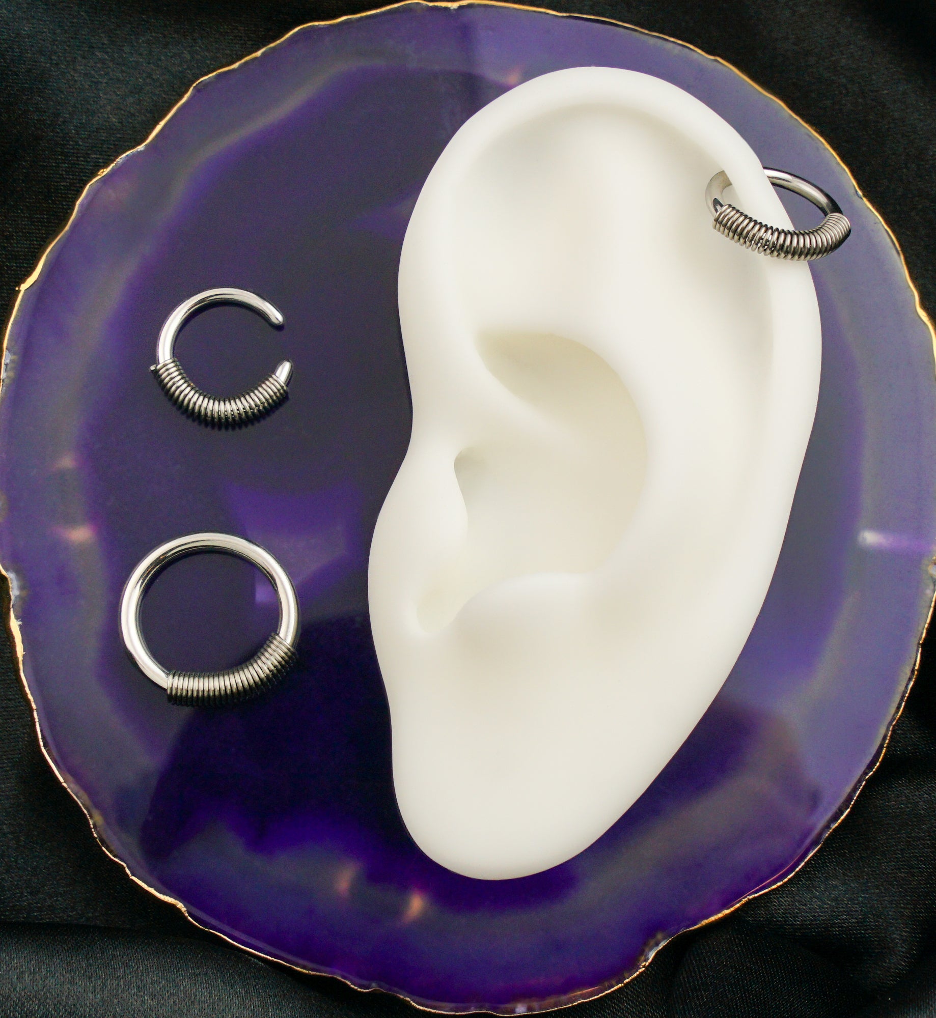 Spring Stainless Steel Hoop Ring