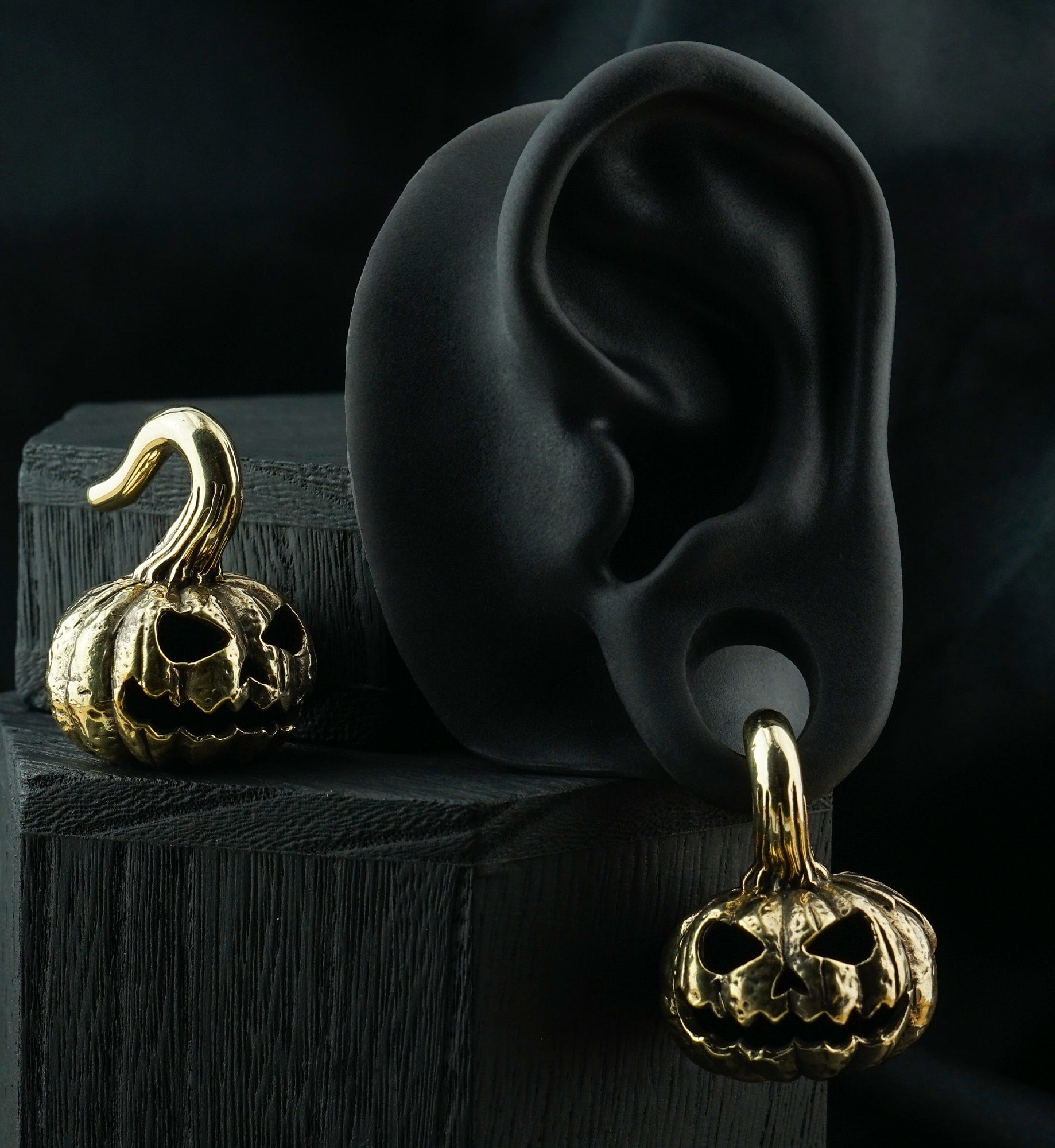 Stingy Jack Brass Ear Weights