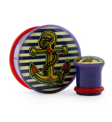 Striped Anchor Plugs