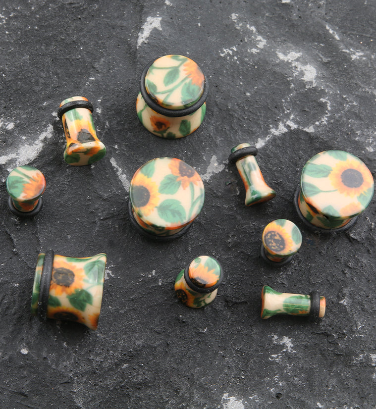 Sunflower Plugs - Single Flared