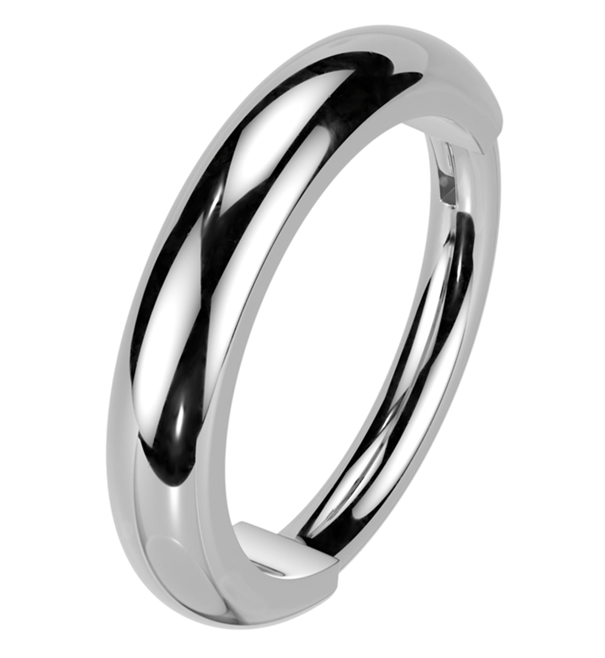 Thick Rim Titanium Hinged Segment Ring
