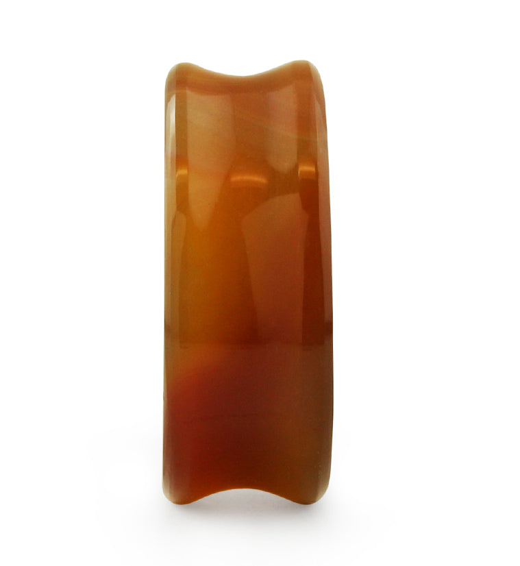 Timor Agate Teardrop Stone Plugs
