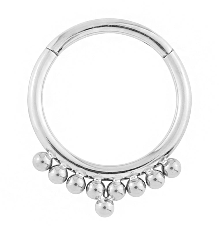 Titanium Fuse Hinged Segment Ring