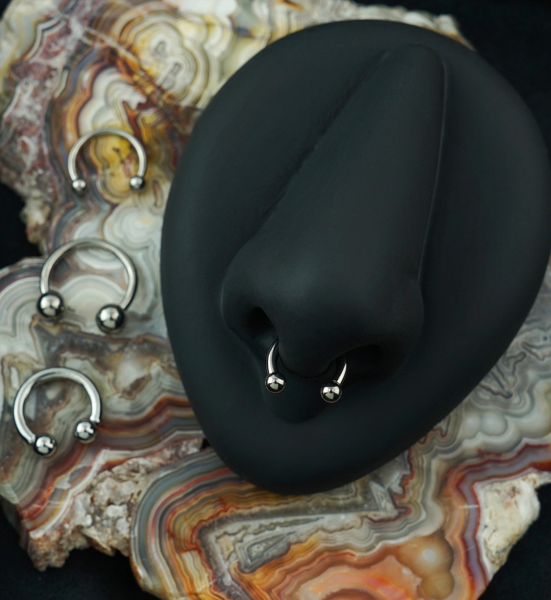 Titanium Circular Barbell