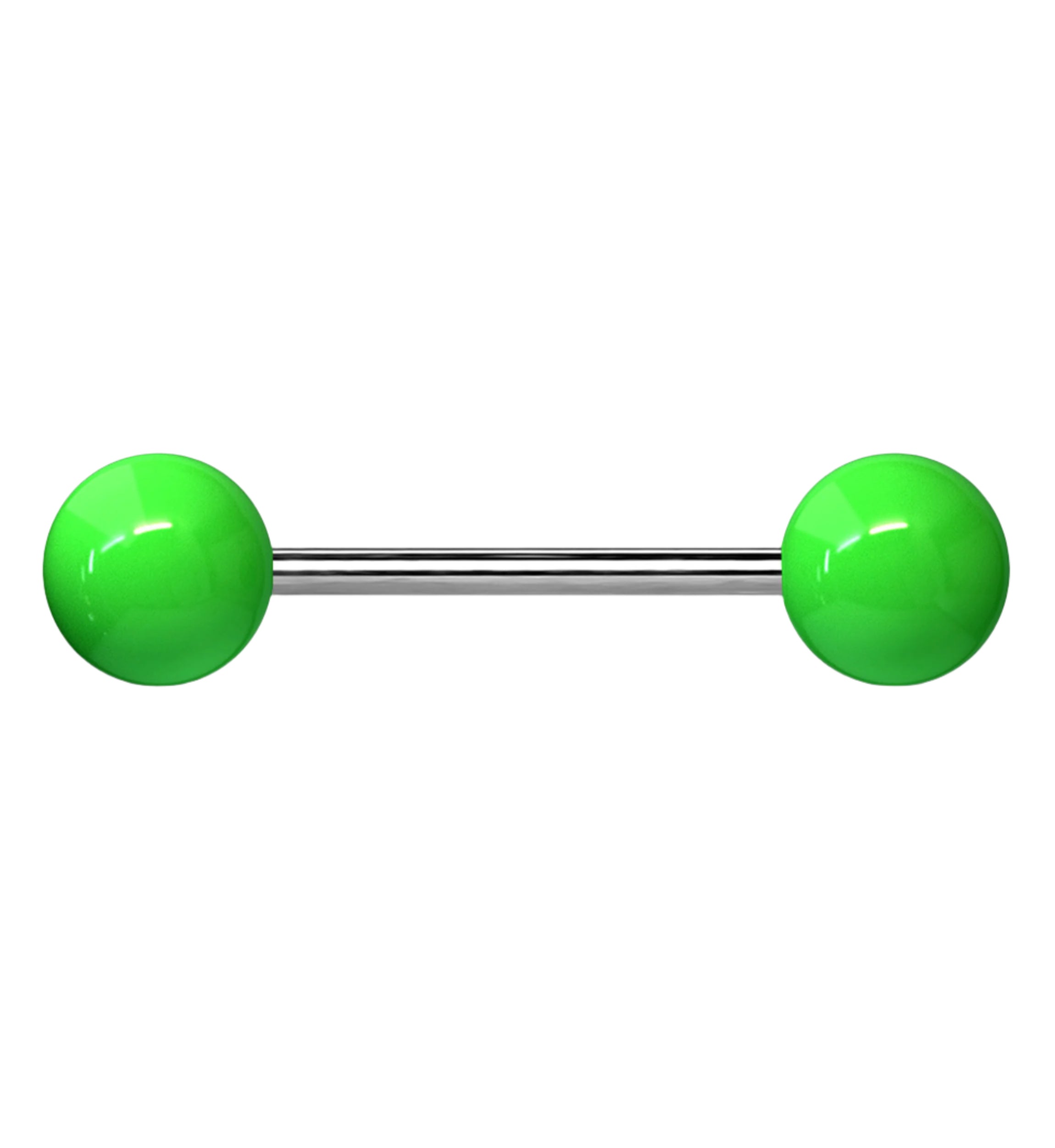 Titanium Color Ball Barbell