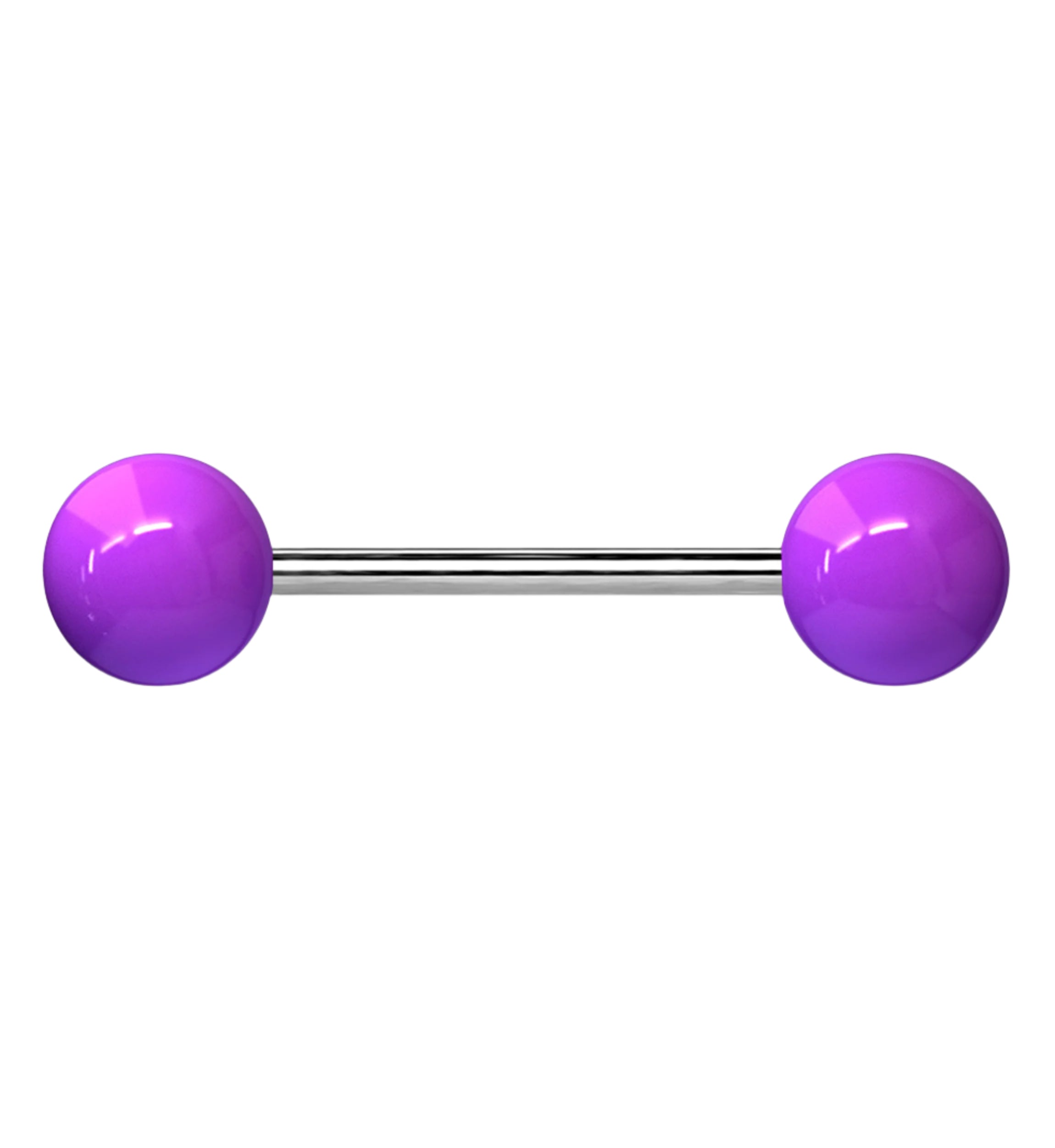 Titanium Color Ball Barbell