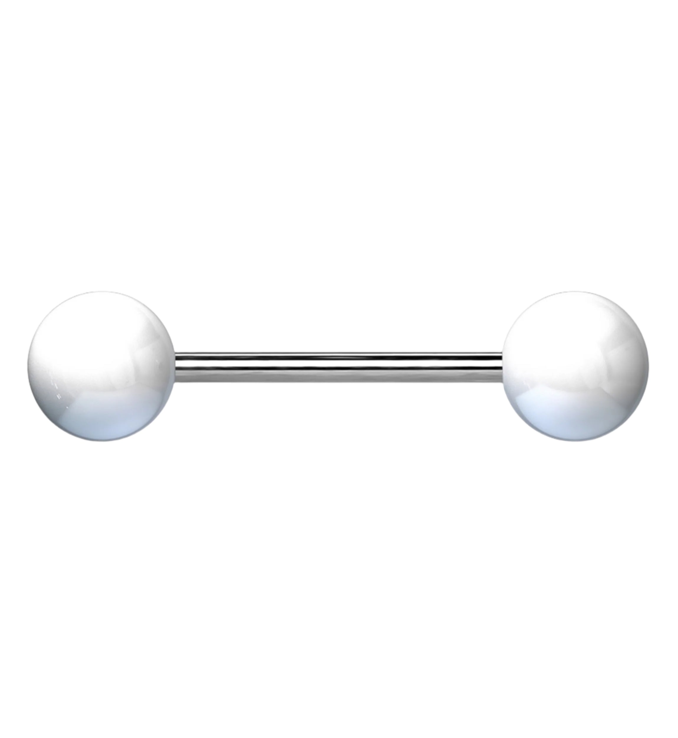 Titanium Color Ball Barbell