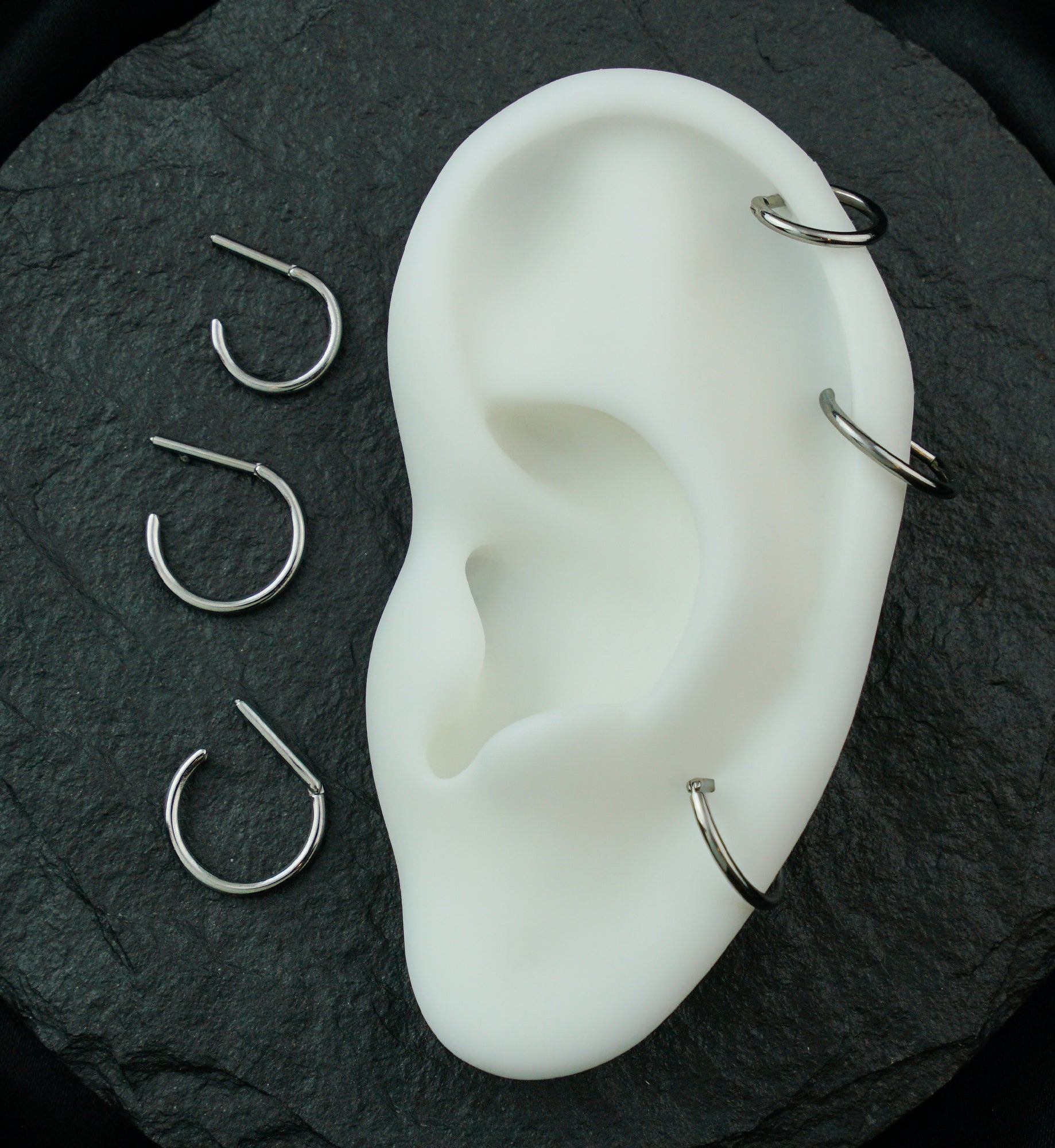 Titanium D-Shaped Hinged Segment Ring