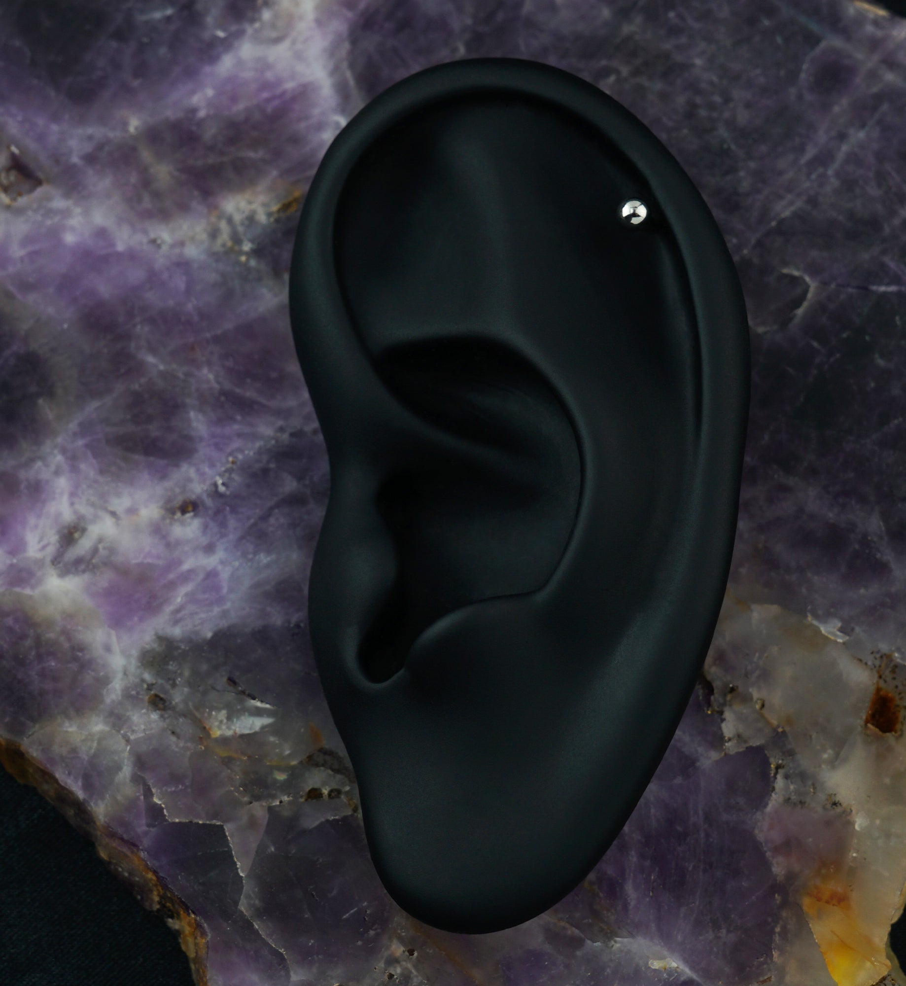 Titanium Flatback Labret Stud