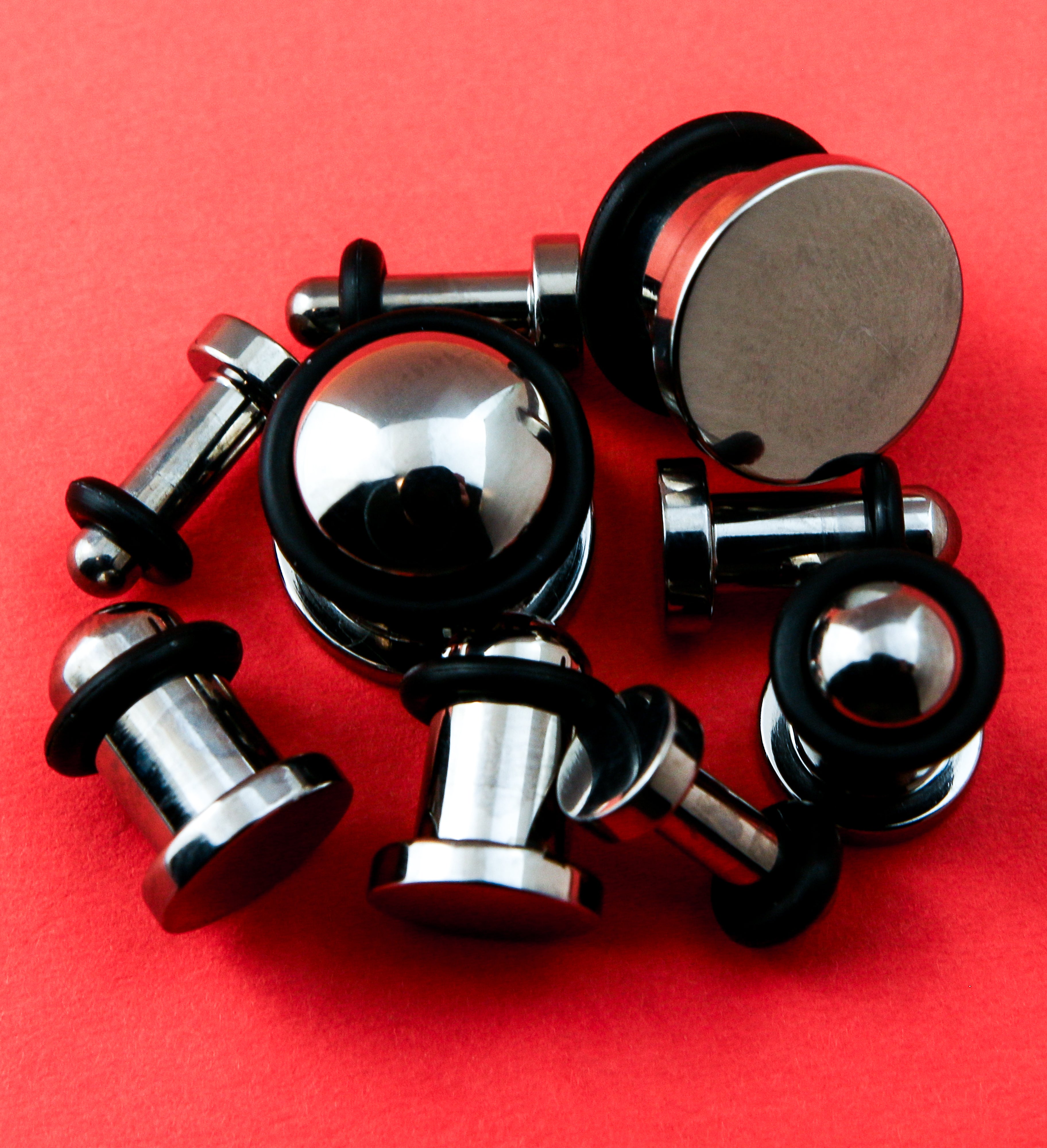 Titanium Single Flare Plugs