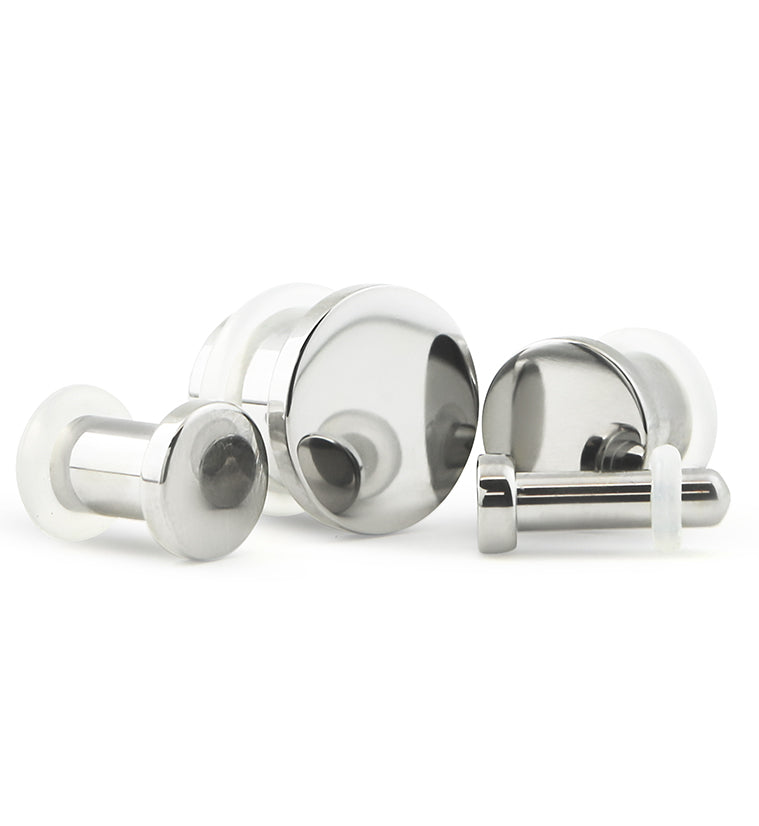 Titanium Single Flare Plugs