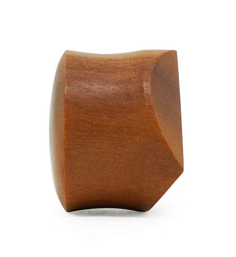 Saba Wood Embossed Triangle Plugs