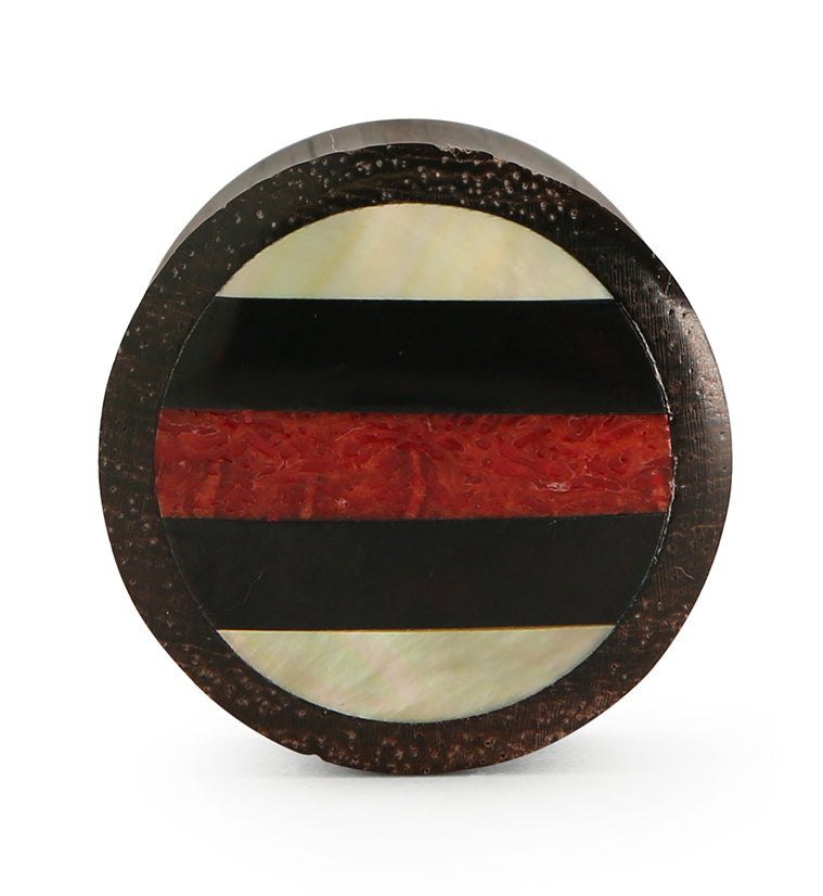 Triple Inlay Sono Wood Plugs