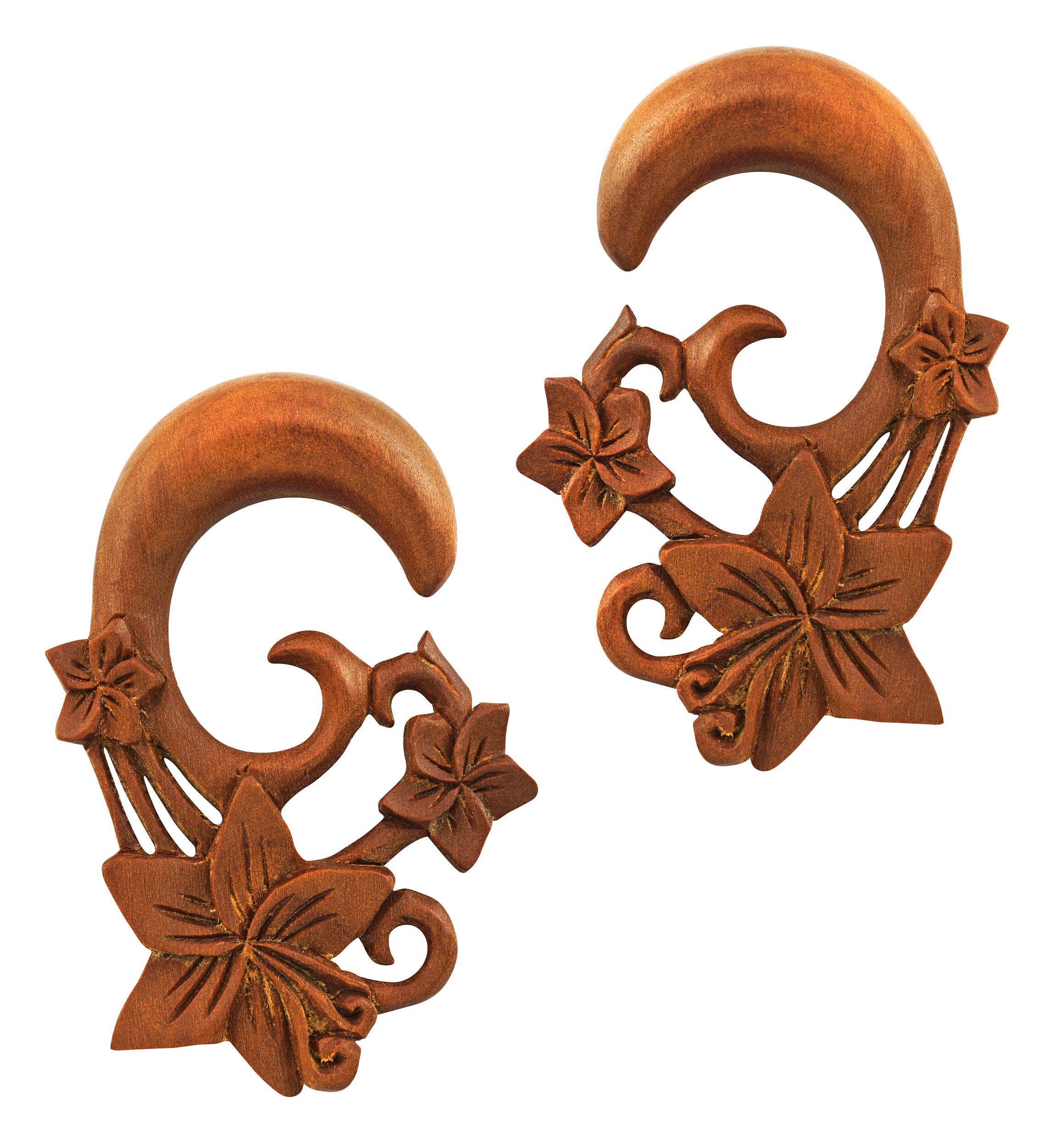 Tropical Flower Saba Wooden Hangers