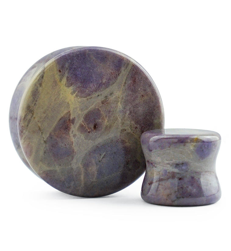 Turkish Purple Jade Stone Plugs