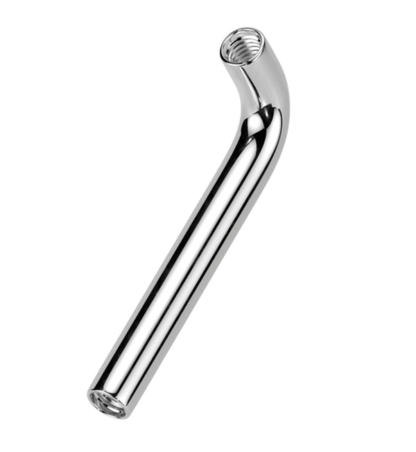 Vertical Clitoral Hood Internally Threaded Titanium Barbell (Barbell Only)