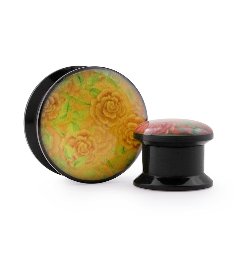 Vintage Floral Plugs