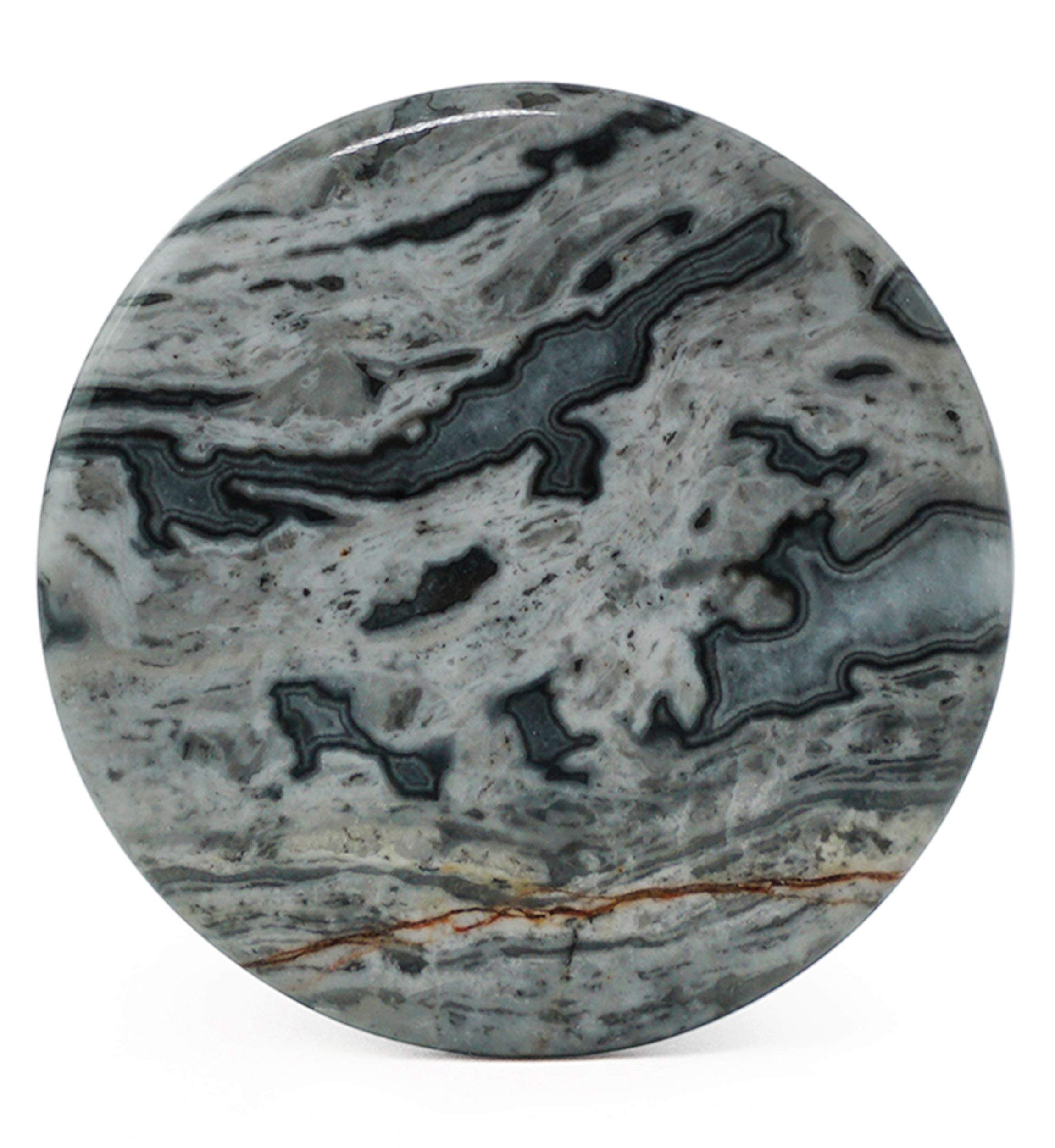 Wave Jasper Stone Plugs