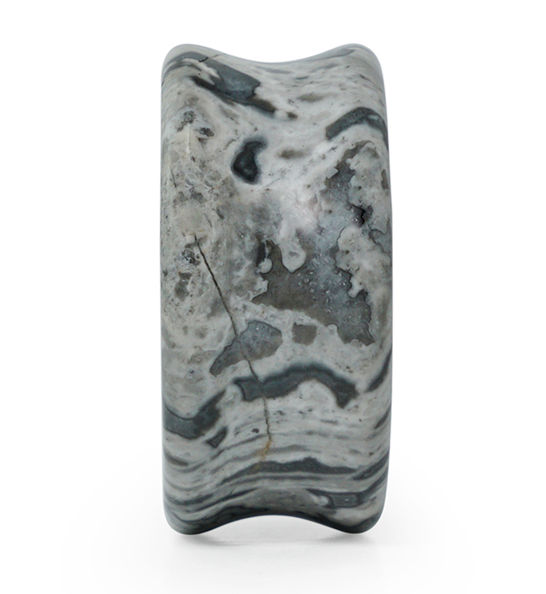 Wave Jasper Stone Plugs