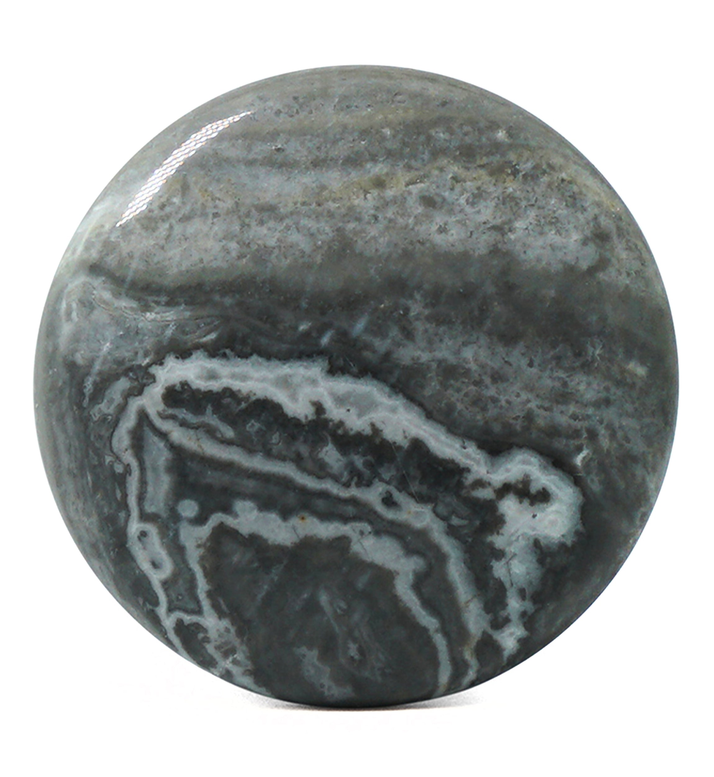 Wave Jasper Stone Plugs - Single Flare