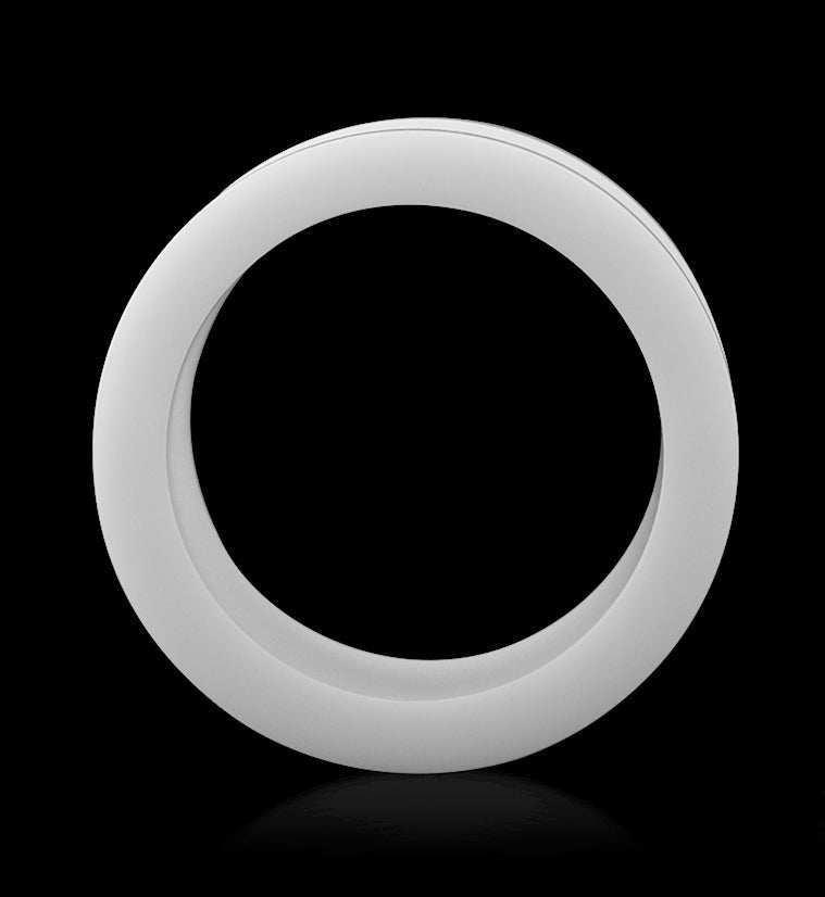 White Acrylic Screw on Tunnels