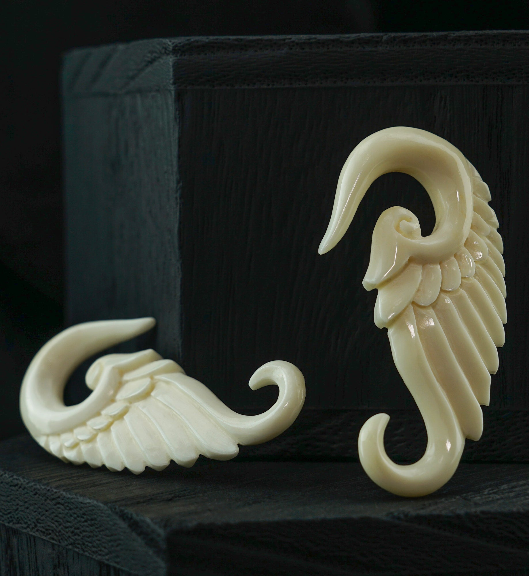 Wild Wing Bone Hangers