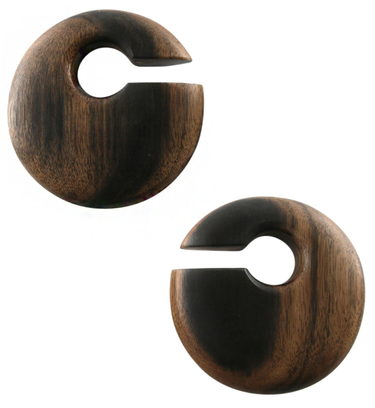 Annular Hoop Areng Wooden Hangers