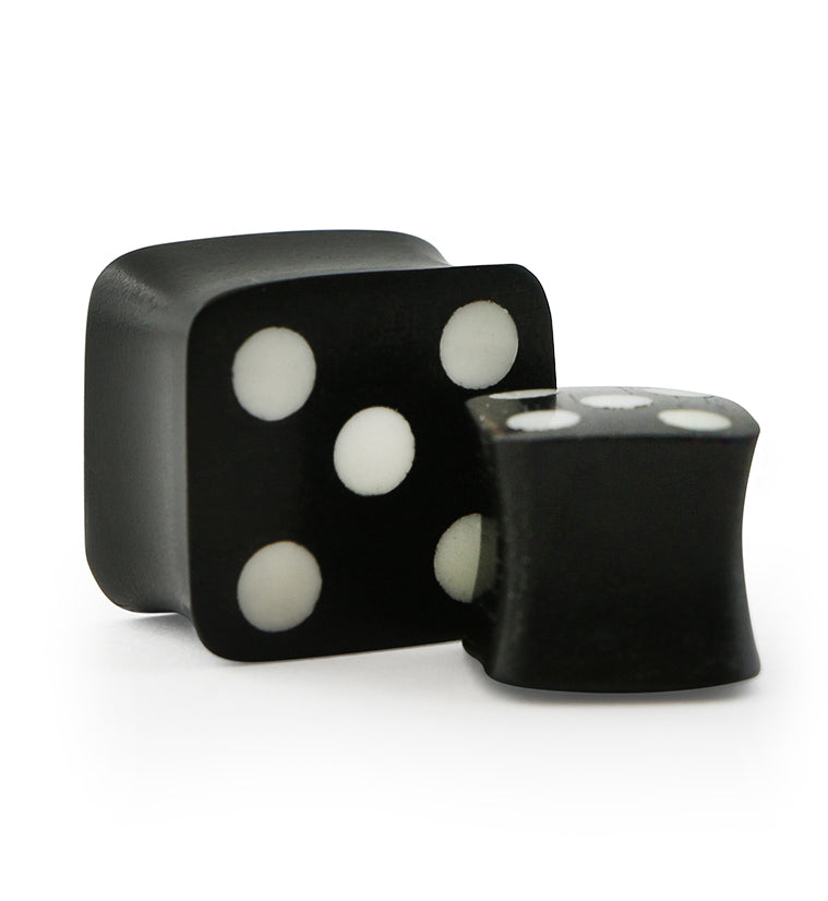 Dice Wood Plugs