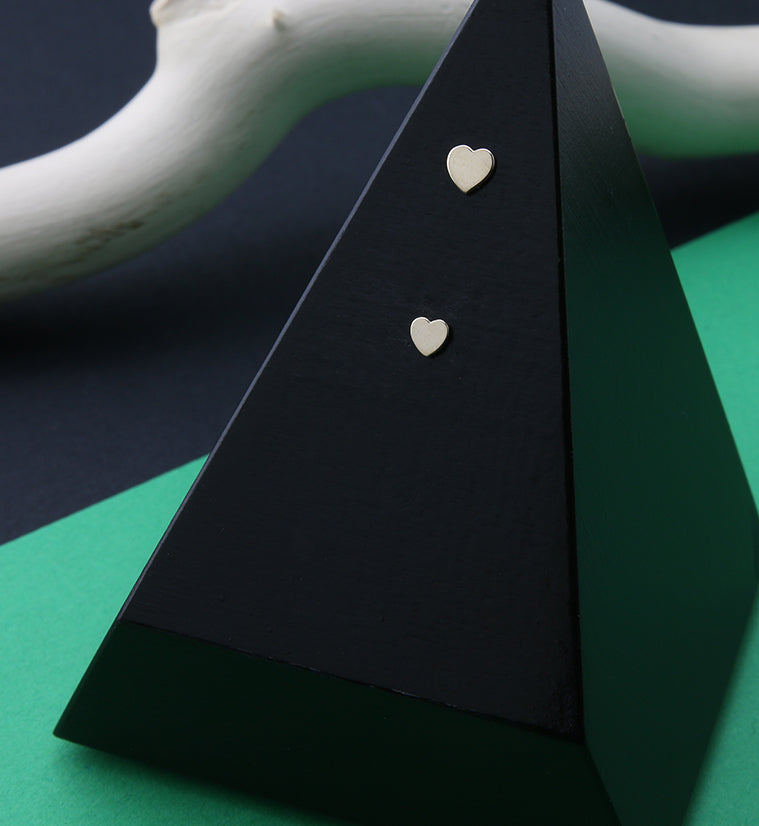 14kt All Gold Heart Threadless Top