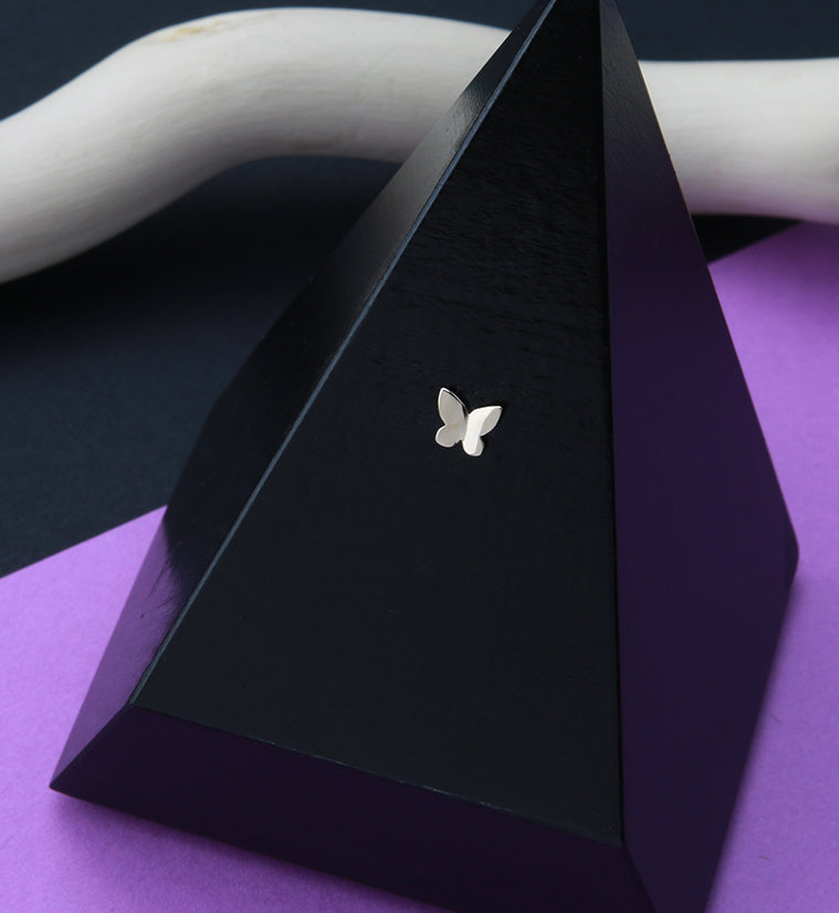 14kt Gold Butterfly Threadless Top