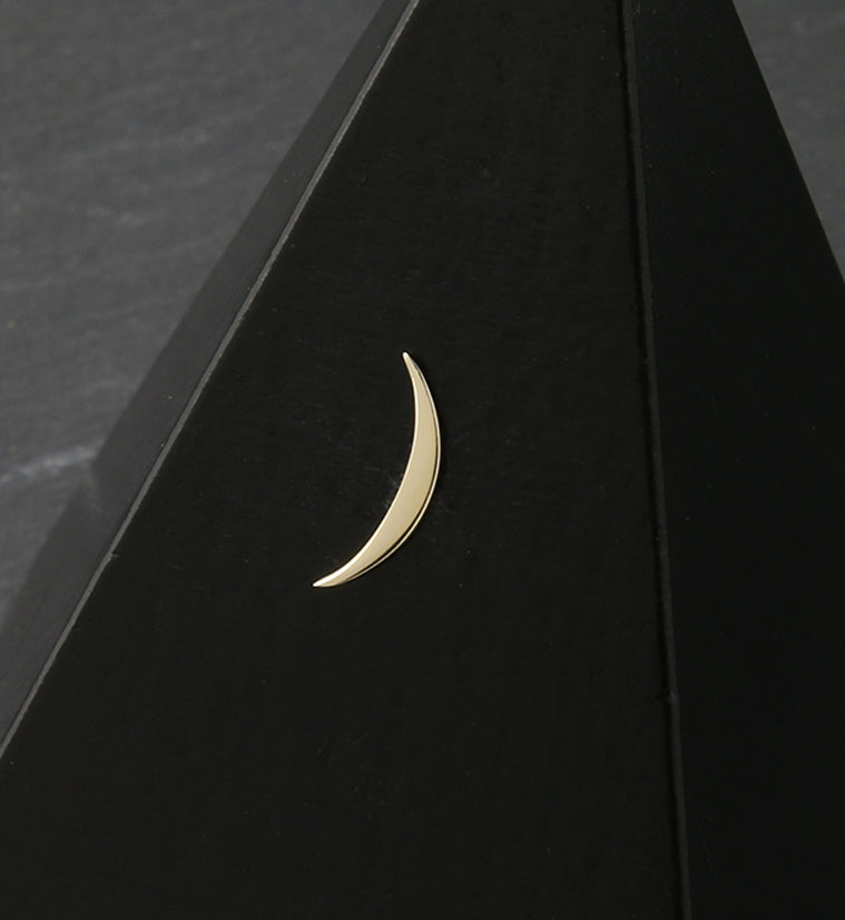 14kt Gold Curve Threadless Top