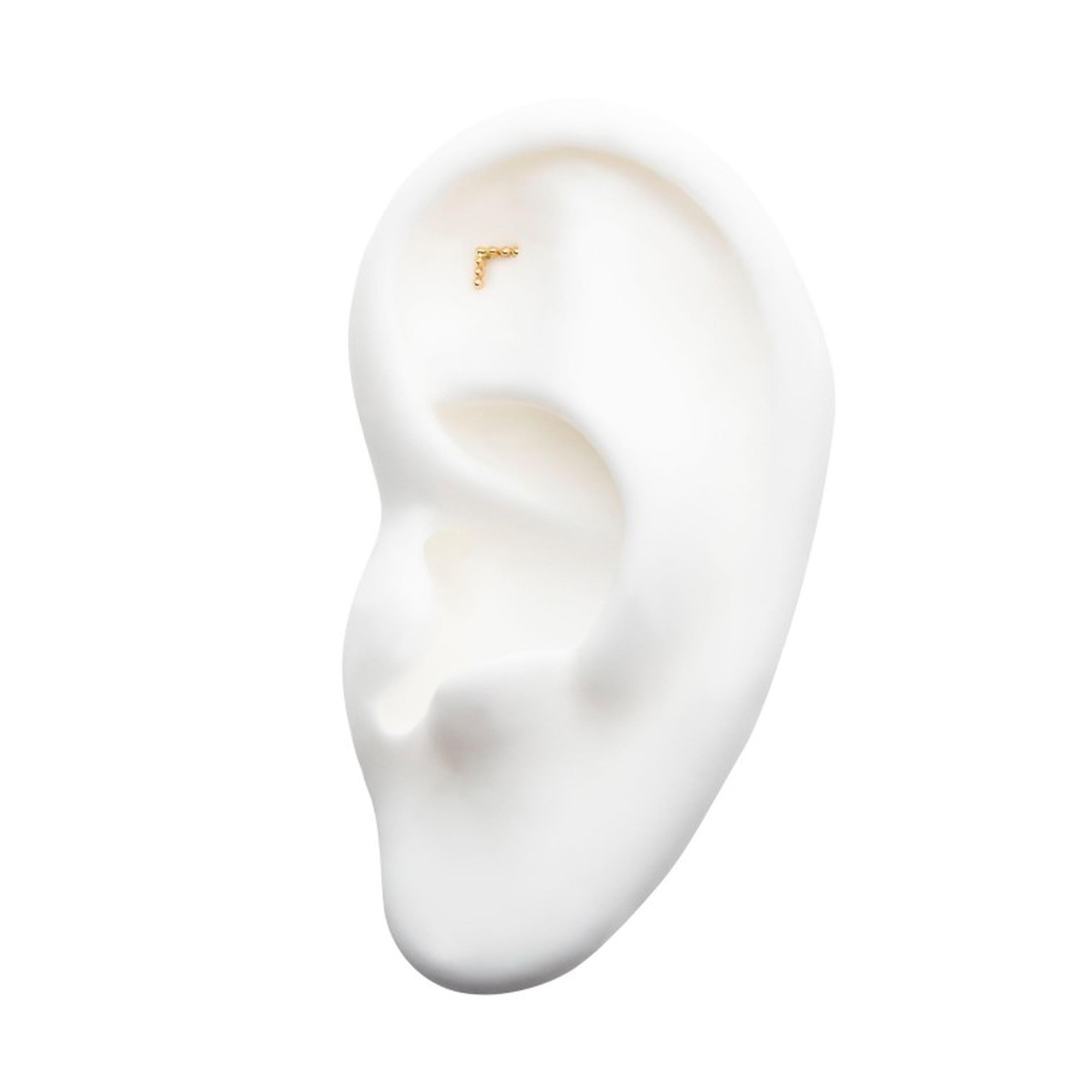 14kt Gold Degree Threadless Top