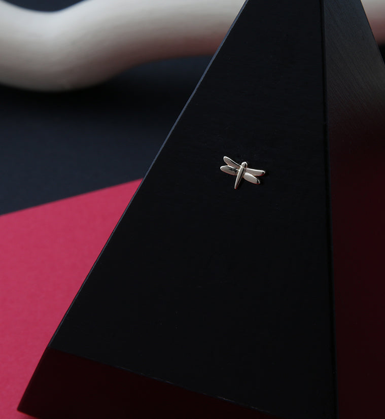 14kt Gold Dragonfly Threadless Top